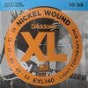 D'Addario EXL140 Nickel Wound 10-52 elektromos gitárhúr