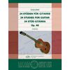 Mauro Giuliani: 24 etűd - kotta