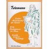 Georg Philipp Telemann: Kezdők zongoramuzsikája - kotta