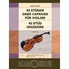 Rodolphe Kreutzer: 42 gyakorlat - kotta