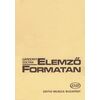 Elemző formatan (Gárdonyi Zoltán) - kotta