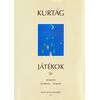 Kurtág György: Játékok IV - kotta