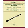 Kovács Béla: Mindennapos skálagyakorlatok (klarinétra) - kotta