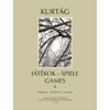 Kurtág György: Játékok X - kotta