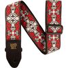 Ernie Ball 4695 Red Trellis gitárheveder