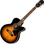 Epiphone J-200 EC Studio Parlor Vintage Sunburst elektro-akusztikus gitár