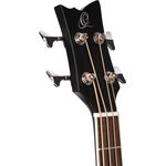 Ortega D7CE-SBK-4 elektro-akusztikus basszusgitár