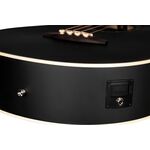 Ortega D7CE-SBK-4 elektro-akusztikus basszusgitár