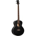 Ortega D7E-SBK-4 elektro-akusztikus basszusgitár