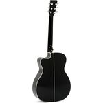 Sigma 000MC-1E-BK elektro-akusztikus gitár