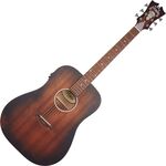 D'Angelico Premier Lexington LS Aged Mahogany elektro-akusztikus gitár
