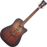 D'Angelico Premier Bowery LS Aged Mahogany elektro-akusztikus gitár