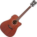 D'Angelico Premier Bowery LS Mahogany Satin elektro-akusztikus gitár