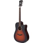 D'Angelico Premier Bowery LS Satin Vintage Sunburst elektro-akusztikus gitár
