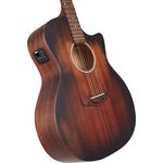 D'Angelico Premier Gramercy LS Aged Mahogany elektro-akusztikus gitár