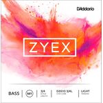 D'Addario DZ610 Zyex 3/4L nagybőgő húrkészlet