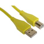 UDG Ultimate Audio Cable A-B sárga 3 m USB kábel