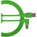 UDG Ultimate Audio Cable A-B Angled zöld 2 m USB kábel