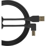 UDG Ultimate Audio Cable A-B Angled fekete 3 m USB kábel