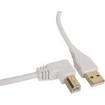 UDG Ultimate Audio Cable A-B Angled fehér 3 m USB kábel
