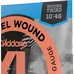 D'Addario EXL110W Nickel Wound 10-46 elektromos gitárhúr