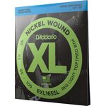 D'Addario EXL165SL Nickel Wound 45-105 hosszú menzúrás basszus gitárhúr