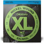 D'Addario EXL165SL Nickel Wound 45-105 hosszú menzúrás basszus gitárhúr