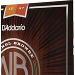 D'Addario NB1047 Nickel Bronze 10-47 akusztikus gitárhúr