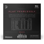 D'Addario NYXL1074 Nickel Wound 10-74 elektromos gitárhúr