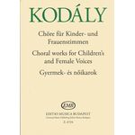 Gyermek- és nőikarok (Kodály) - kotta