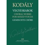 Vegyeskarok (Kodály) - kotta