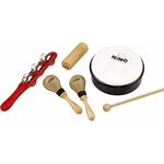NINO Percussion NINOSET1 ütőhangszer szett, 4 részes