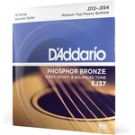 D'Addario EJ37 Phosphor Bronze 12-húros 12-54 akusztikus gitárhúr