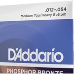 D'Addario EJ37 Phosphor Bronze 12-húros 12-54 akusztikus gitárhúr