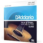 D'Addario EJ40 Silk&Steel 11-47 akusztikus gitárhúr