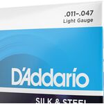D'Addario EJ40 Silk&Steel 11-47 akusztikus gitárhúr
