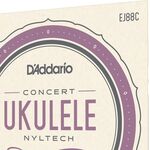 D'Addario EJ88C koncert ukulele húr