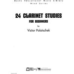 24 Clarinet Studies for Beginners​ - kotta