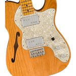 Fender American Vintage II 1972 Telecaster Thinline MN Aged Natural elektromos gitár