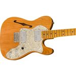Fender American Vintage II 1972 Telecaster Thinline MN Aged Natural elektromos gitár