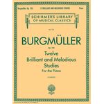 12 Brilliant and melodious studies for the piano (Burgmüller)  - kotta