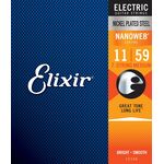 Elixir 12106 NanoWeb 11-59 Light 7-húros elektromos gitárhúr