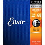 Elixir 12302 NanoWeb 12-68 Baritone elektromos gitárhúr