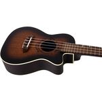 Flight DUC380CEQ Amber elektro-akusztikus koncert ukulele