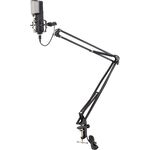 Soundsation ST-100U asztali karos mikrofonállvány, USB kábellel
