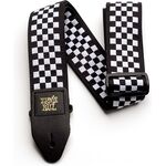 Ernie Ball 4149 Black and White chekered gitárheveder