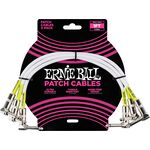 Ernie Ball 6055 30 cm fehér patchkábel