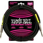 Ernie Ball 6399 fekete 4,5 m gitárkábel