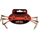 Ernie Ball 6403 Flat Ribbon 30 cm narancs patchkábel szett