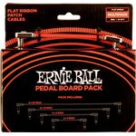 Ernie Ball 6404 Flat Ribbon Pedal Board Pack narancs patchkábel szett